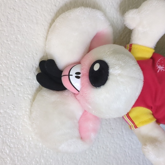 Diddl White Mouse Plush Depesche Germany Frutta Fruit Pants And Shirts - Picture 2 of 6